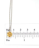 Platinum 1.98 Carat Precious Genuine Natural Topaz Pendant with Chain (#J6967)