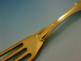 King by Kirk Sterling Silver Flatware Service 8 Set Gold Vermeil Shell Motif