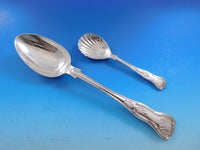 Kings by CJ Vander English Sterling Silver Flatware Set Service Dinner 64 pcs