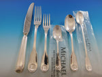 Conchiglia Zaramella Italy Sterling Silver Flatware Set Service Dinner 68 Pc New