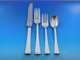Modern Georgian by Allan Adler Sterling Silver Flatware Set Service 60 pc Dinner