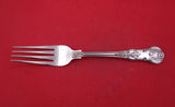 Queens by Wallace Sterling Silver Cold Meat Fork 9 5/8" new never used