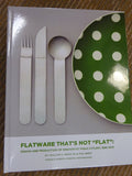 Ibis by Boda Nova Stainless Steel Flatware set 19 pcs Modern IN BOOK Modern