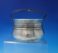 Grecian by Wood and Hughes Sterling Silver Basket w/ Handle #85 c.1869 (#5877)