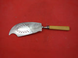 English Georgian Sterling Silver Fish Server London 1817 Pierced Engraved 11"