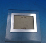 Tiffany and Co Italian Sterling Silver Desk Calendar Frame 3 3/4" x 2 7/8" #6565
