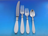 Princess Fuchsia by Frigast Sterling Silver Flatware Set Service 73 Pcs Dinner