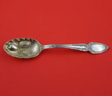 Broom Corn by Tiffany and Co Sterling Silver Berry Spoon GW Hand Chased Fruit