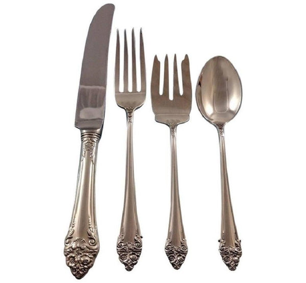 Fragrance by Reed & Barton Sterling Silver Flatware Set for 8 Service 32 Pieces