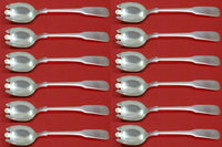 1810 by International Sterling Silver Ice Cream Dess. Fork Custom Set of 12 6"