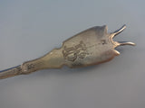 Saxon Stag by Albert Coles Sterling Silver Gravy Ladle Natural Deer Motif 8 1/2"