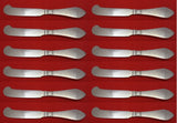 Continental by Georg Jensen Sterling Silver Butter Spreader HHAS Set 12pc 5 7/8"