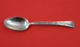 Lap Over Edge Acid Etched By Tiffany Sterling Teaspoon w/ goldfish  6"