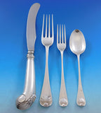Williamsburg Shell by Stieff Sterling Silver Flatware Set Service 64 pcs Dinner