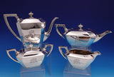 Fairfax by Durgin-Gorham Sterling Silver Tea Set 4pc #4 (#9137) Beautiful!