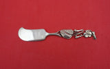 Flora by Shiebler Sterling Silver Pate Knife #12 w/ violet pierced 4 5/8"