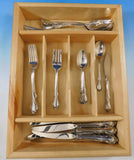 Pirouette by Alvin Sterling Silver Flatware Set for 6 Service 30 pieces