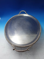 English Georgian Sterling Silver Tea Tray with Handles London 1814  (#6331)