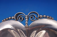 International Sterling Silver Compote Raised #14440 Beads & Wirework (#7339)