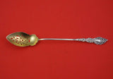 Passaic by Unger Sterling Silver Olive Spoon Original Gold Washed 6 1/4"