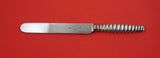Oval Twist by Whiting Sterling Banquet Knife rare Joseph Rogers SP blade 10 1/2"