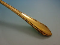 Wild Flower Gold by Royal Crest Sterling Silver Flatware Service Set 12 Vermeil