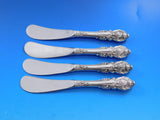Sir Christopher by Wallace Sterling Silver Butter Spreader HH Paddle Set 8 pcs