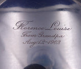 Strasbourg by Unknown Sterling Silver Child's Set 2pc Bowl and Plate (#7057)