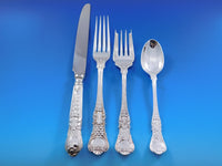 Coburg by Roberts & Belk English Silverplated Flatware Set Service 56 pc Dinner