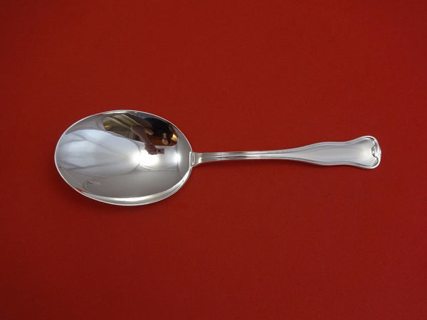 Danese by Fina-Italy Sterling Silver Rice Spoon All Sterling Flat Handle 10 1/4"