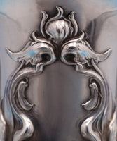 Eton by Wallace Sterling Silver Coffee Pot Large Art Nouveau #1160 8" (#8401)