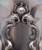 Eton by Wallace Sterling Silver Coffee Pot Large Art Nouveau #1160 8" (#8401)