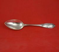 Russian Sterling Silver Dinner Spoon 8 1/4" Heirloom Silverware