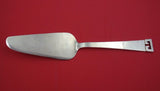 Chinese Key by Allan Adler Sterling Silver Fish Server 11 3/4" Modernism