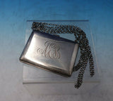 William Kerr Sterling Silver Purse 48" Long Chain #2870 3 1/4" x 2 1/2" (#6038)