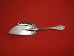 Japanese by Tiffany Sterling Silver Fish Server w/Gold Highlights, Hand Engraved
