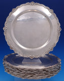 Shell and Thread by Tane Mexican Sterling Silver Charger Plate Set 12pc (#7696)