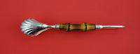 Tahiti by Buccellati Sterling Silver Ice Tong Bamboo handle 8 3/8"