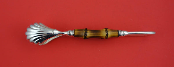 Tahiti by Buccellati Sterling Silver Ice Tong Bamboo handle 8 3/8"