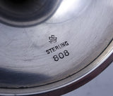 Manchester Sterling Silver Water Goblet Plain #808  6 5/8"  4.9 ozt (#6227)