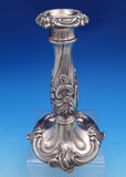 Burgundy by Reed and Barton Silverplate Candelabra Pair 5-Light #74 15" (#8258)