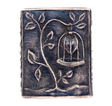Anne Choi Bird Caged Heart Sterling Bead #2 (#J5804)