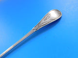 Japanese by Tiffany and Co Sterling Silver Olive Spoon GW Pie Crust Edge BC 8"
