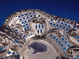 Chantilly by Gorham Sterling Silver Fruit Bowl Heart Shaped Pierced #965 (#9073)