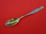 Vine by Tiffany and Co Sterling Silver Demitasse Spoon Gold Washed Wild Roses 4"