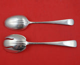 Rat Tail by Tiffany and Co Sterling Silver Salad Serving Set 2pc AS 9 3/4"