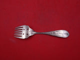 Olive by Various Makers Coin Silver Sardine Fork 6-tine c. 1846 brite-cut 5 3/4"