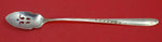 Silver Wheat by Reed and Barton Sterling Olive Spoon Pierced Long 7 3/8" Custom