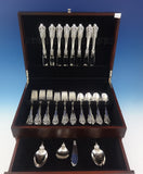 Grande Baroque by Wallace Sterling Silver Flatware Set Service 36 Pieces