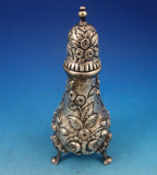Repousse by Kirk Sterling Silver Salt and Pepper Shaker Set 2pc Footed (#8671)